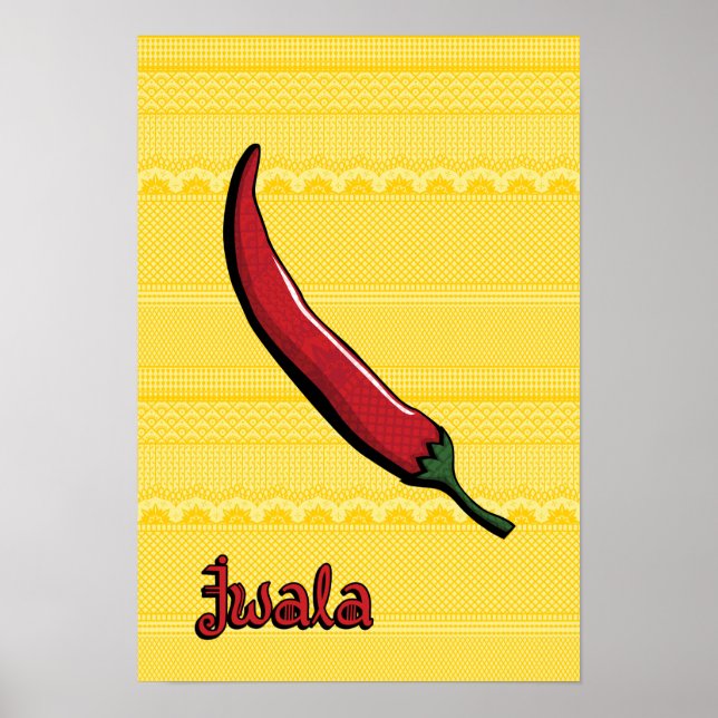 Poster de poivre Jwala Chili (Devant)
