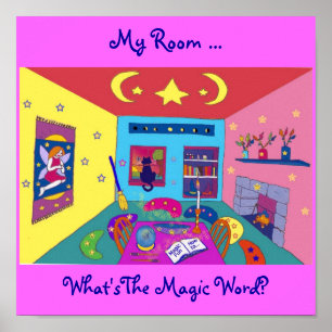 Poster de porte pour enfants