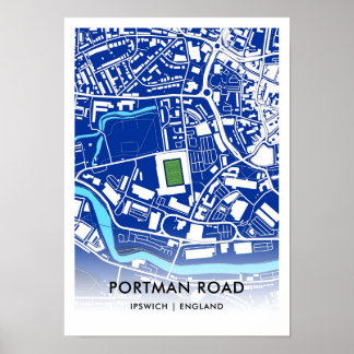Poster de Portman Road - Accueil de Ipswich Town F