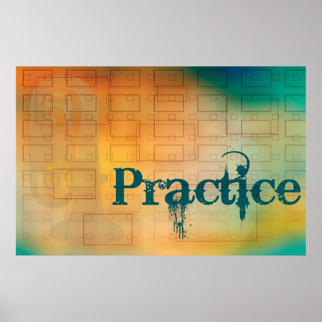 Poster de pratique - Tuba (Devant)