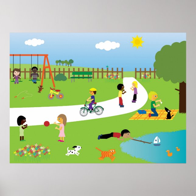 Poster de Pretty Park Life (Devant)