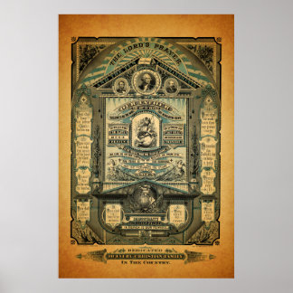 Poster de prière du Seigneur 2