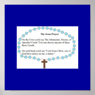 Poster de prière Jésus