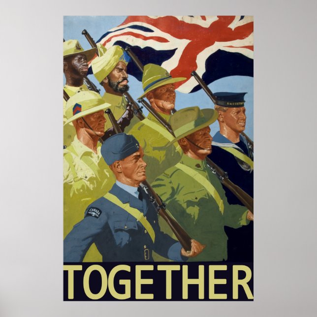 Poster de propagande de 2ÈME GUERRE MONDIALE 'Ense (Devant)