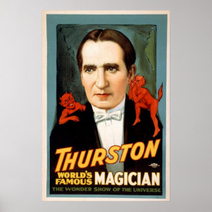 Poster de publicité magique Howard Thurston