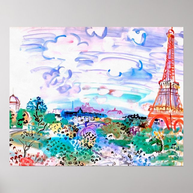 Poster de Raoul Dufy Paris (Devant)
