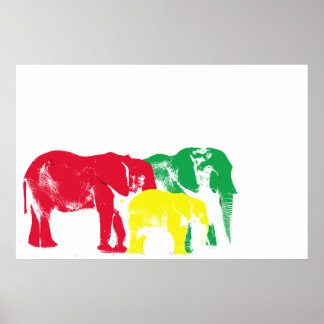 Poster de Rasta Elephant