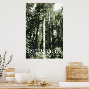 Poster de Redwood, Parc national Imprimer