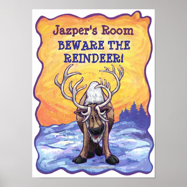 Poster de Reindeer My Room (Devant)