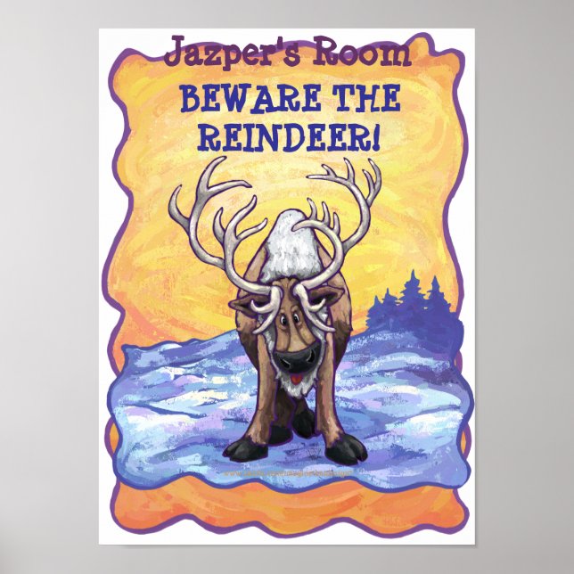Poster de Reindeer My Room (Devant)