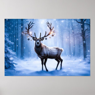 Poster de rennes en Forêt Magique