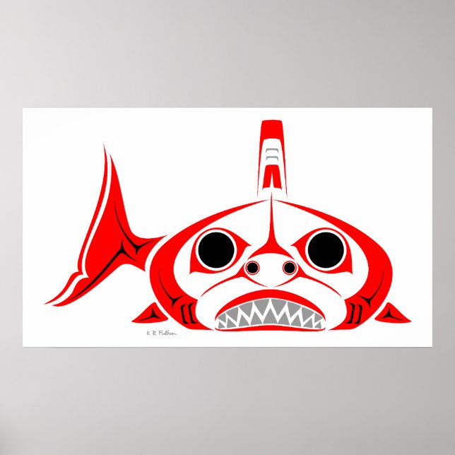 Poster de requin (Devant)
