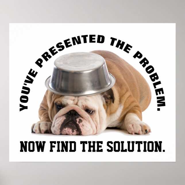 Poster de résolution de problèmes (Devant)