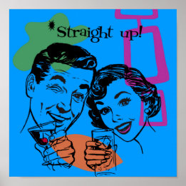 Poster de Retro 1950 - Art original de Cindy Higby