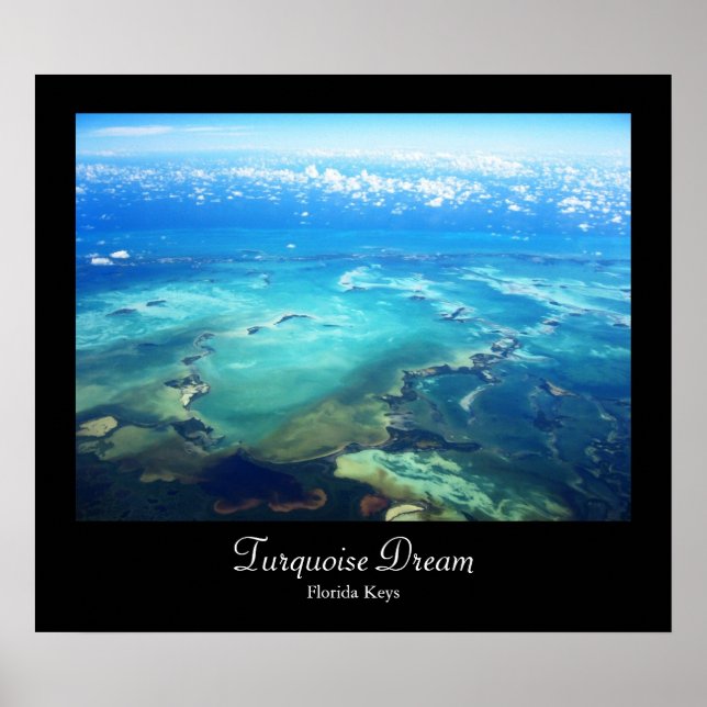 Poster de rêve Turquoise - Florida Keys (Devant)