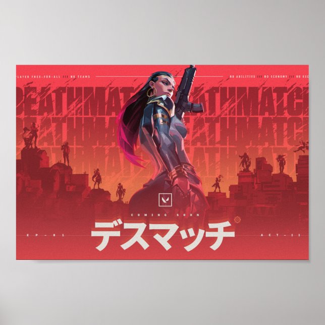 Poster de Reyna valorant (Devant)