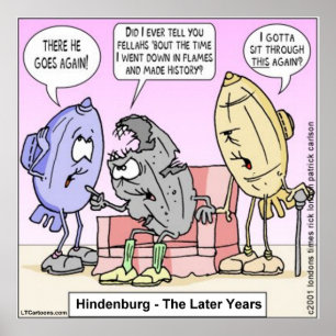 Poster de Rick London Funny Hindenburg