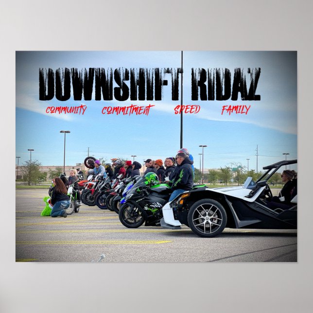 Poster de Ridaz Downshift (Devant)