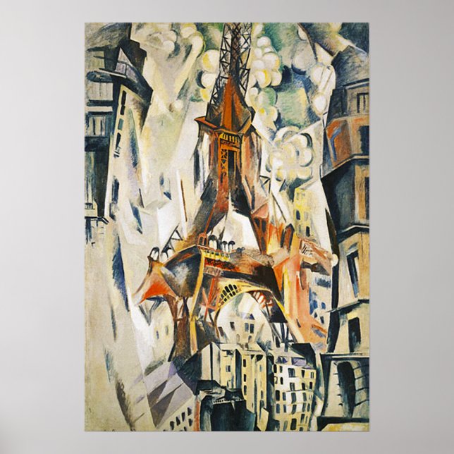 Poster de Robert Delaunay Tour Eiffel (Devant)