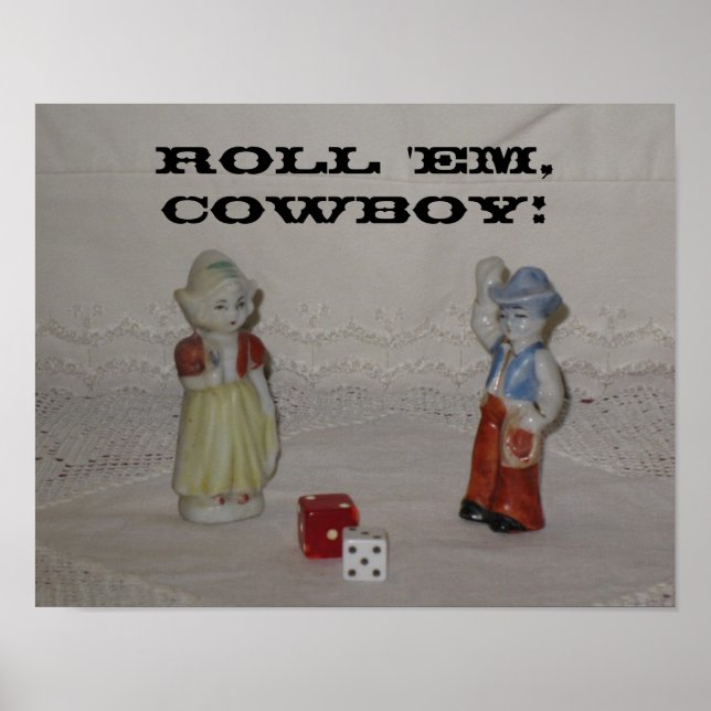 Poster de Roll 'Em, Cowboy (Devant)