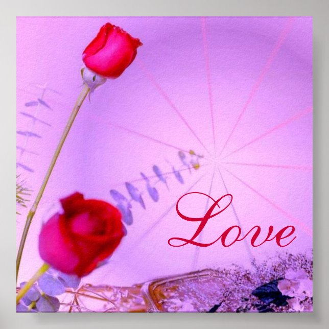 Poster de rose n Love (Devant)