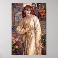 Poster de Rossetti Beatrice CC0647 Cardstock