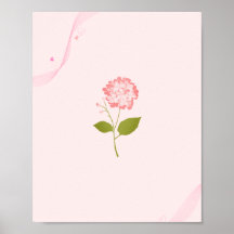 Poster de ruban Pastel Floral - Soft Girl Aesthéti