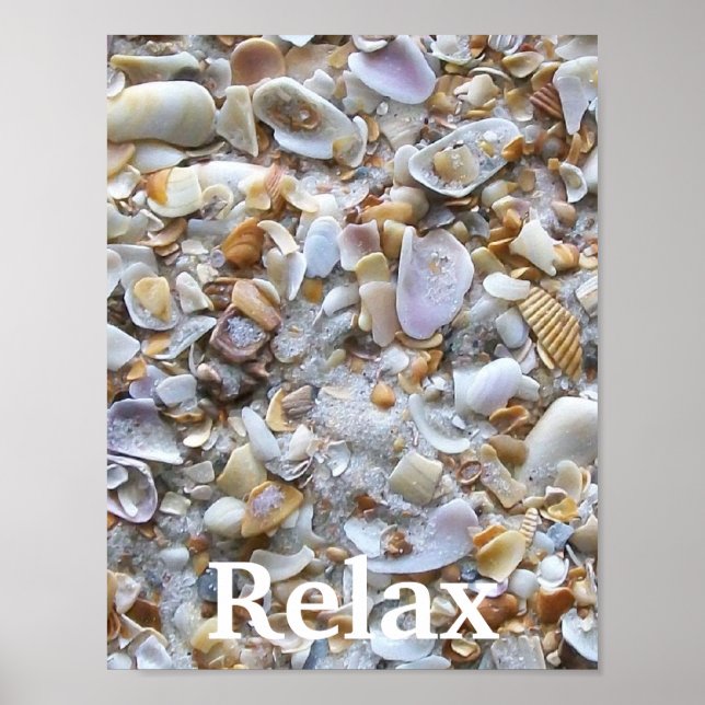 Poster de sable fin Ocean (Devant)