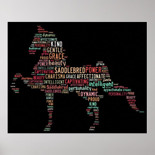Poster de Saddlebred (Devant)