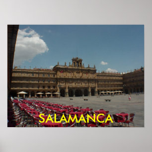 Poster de Salamanque-Espagne