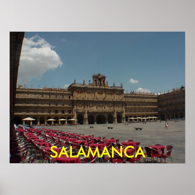 Poster de Salamanque-Espagne (Devant)