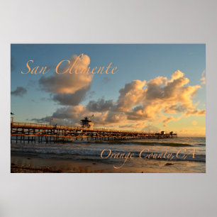 Poster de San Clemente California