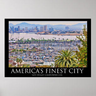 Poster de San Diego, Californie