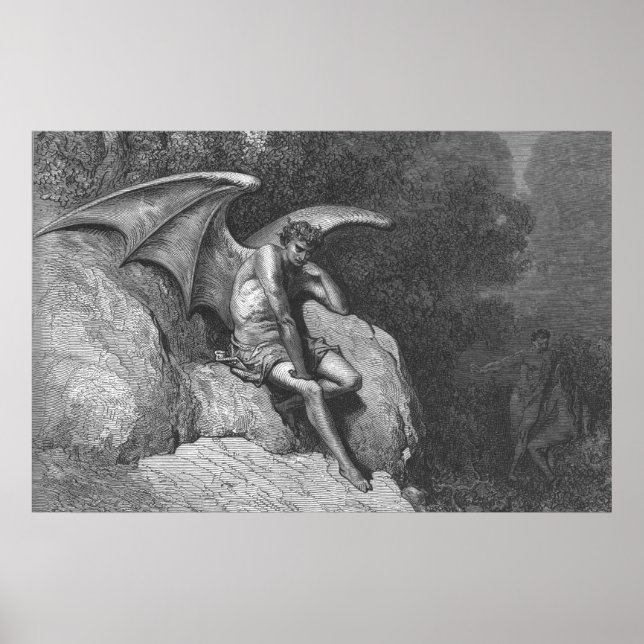 Poster de Satan Thinking (Devant)