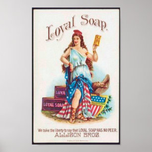 Poster de savon patriotique