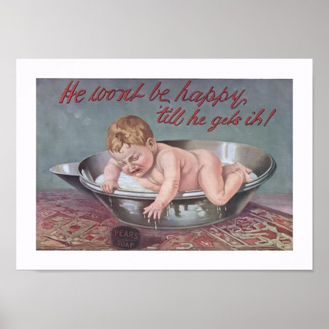 Poster de savon Vinage Pears (Devant)