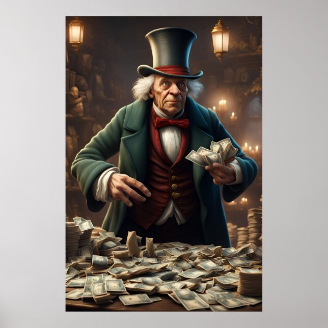 Poster de Scrooge (Devant)