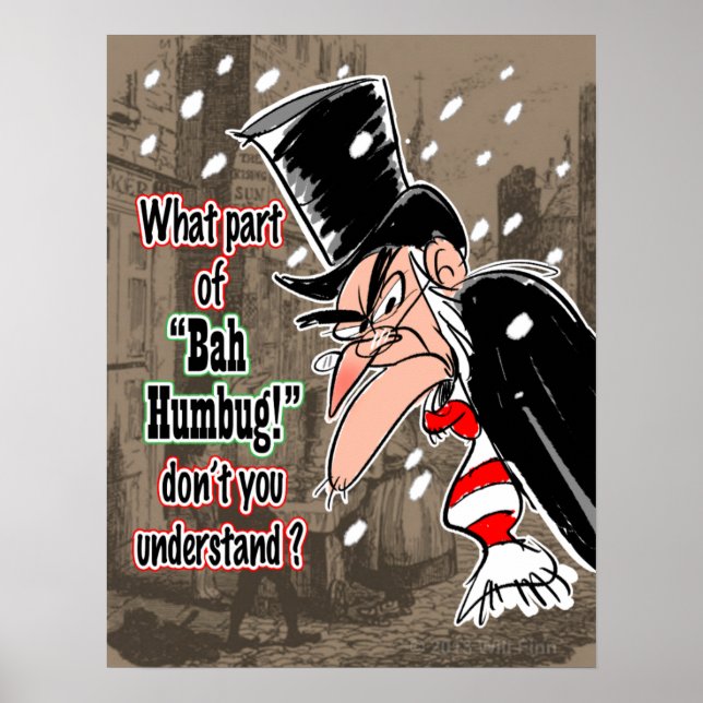Poster de scrooge (grand) (Devant)
