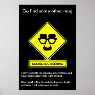 Poster de sensibilisation à la sécurité du génie s