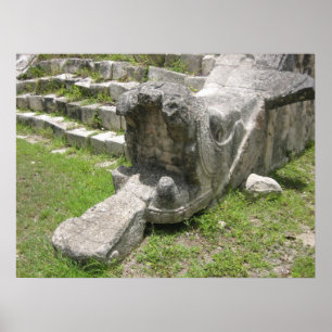 Poster de serpent maya