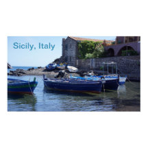 Poster de Sicile Italie