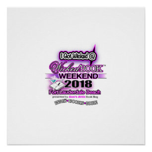 Poster de signature de la fin de semaine du livre 