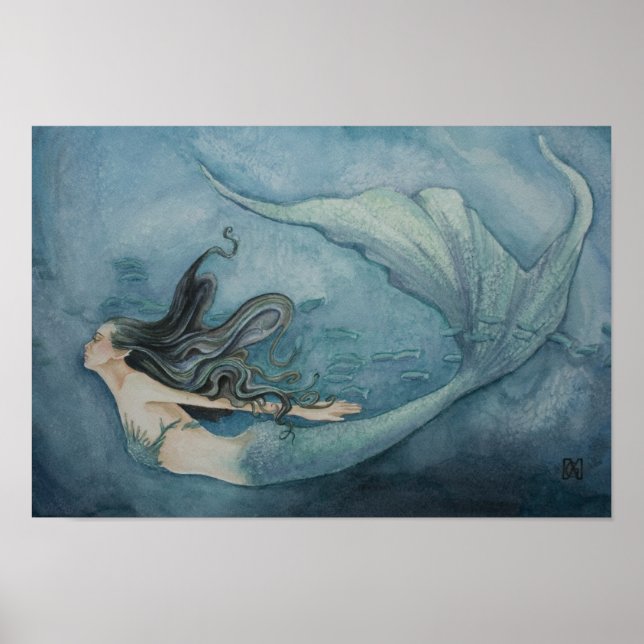 Poster de sirène (Devant)