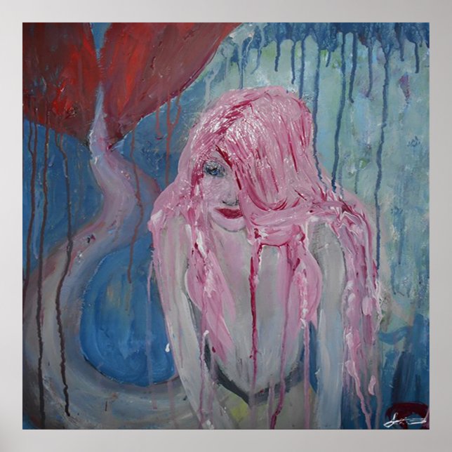 Poster de sirène (Devant)