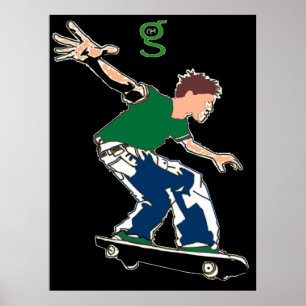 Poster de skateboard de I'm G Skateboards