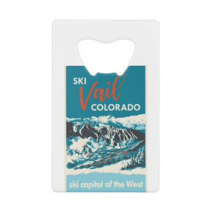 Poster de ski Vintage Vail