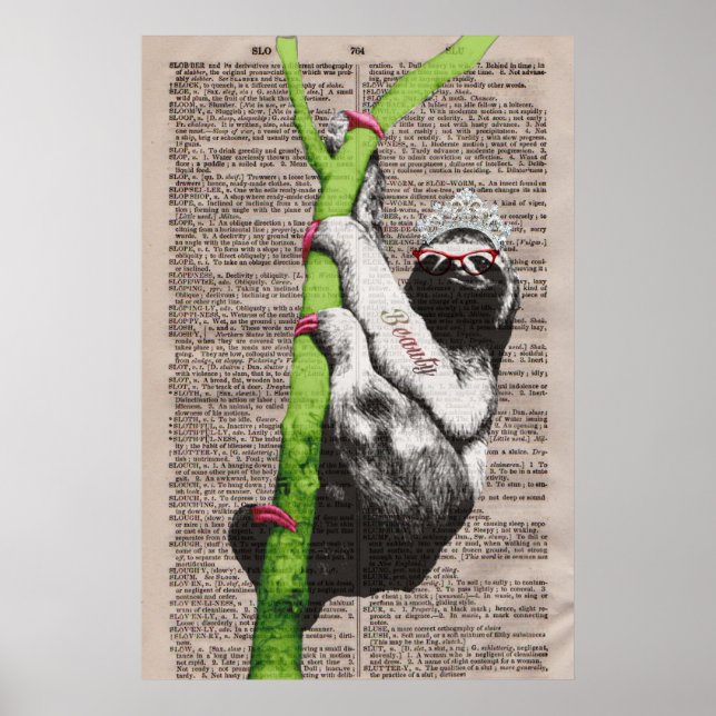Poster de Sloth Beauty Queen (Devant)