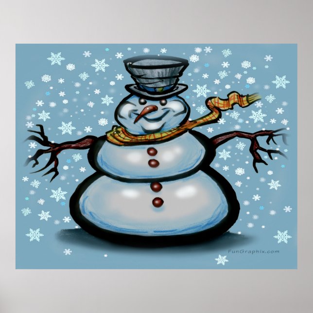 Poster de Snowman (Devant)