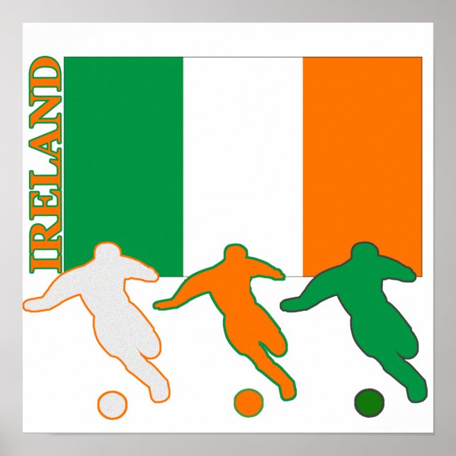 Poster de Soccer Irlande (Devant)