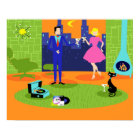 Poster de soirée romantique rétro